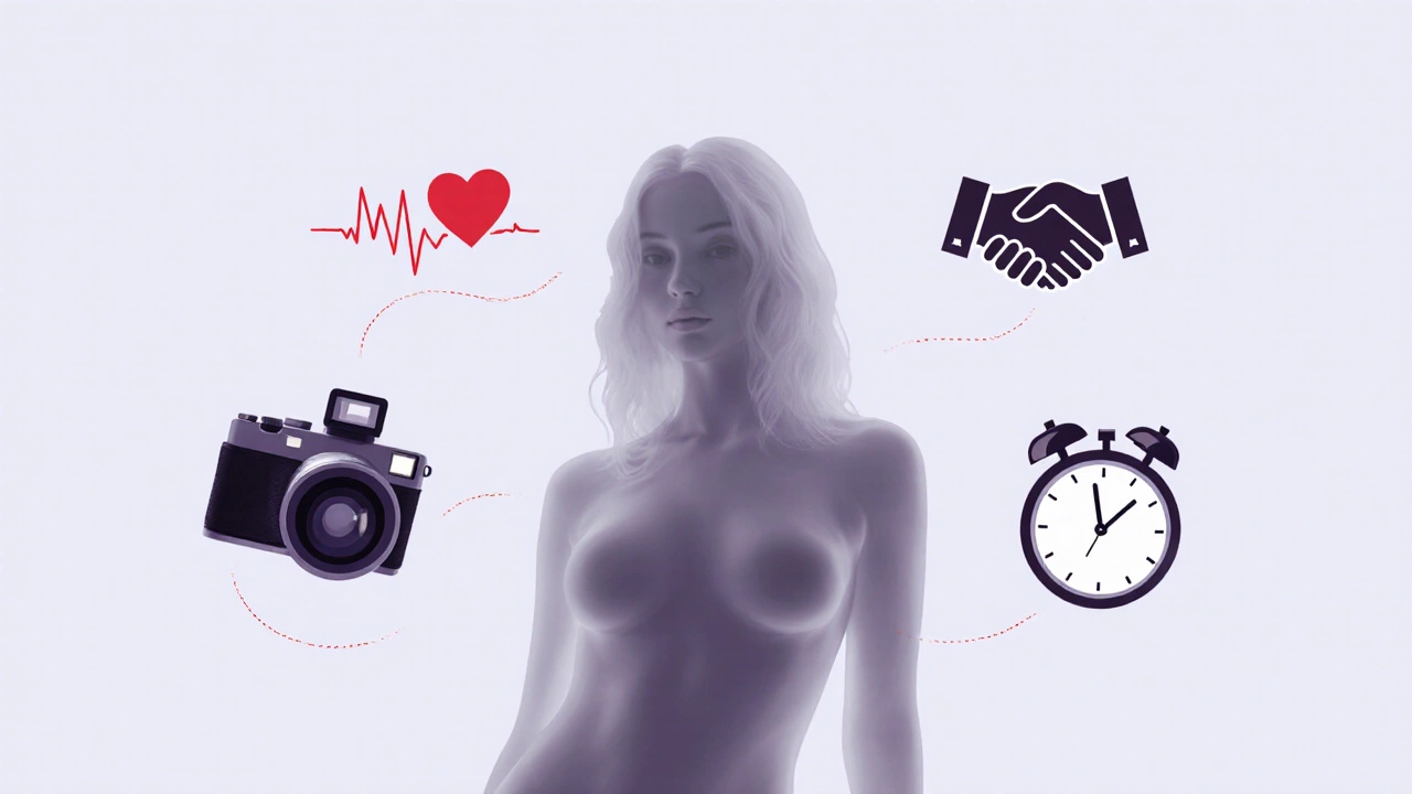 Abstract symbols representing performance, boundaries, safety, and connection in a PSE&#039;s work.